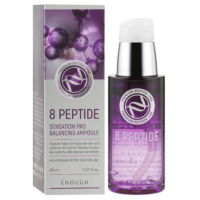 Сироватка для обличчя, з пептидами 8 Peptide Sensation Pro Balancing Ampoule Enough, 30 мл