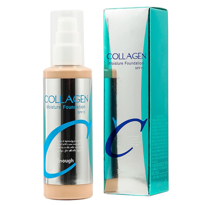 Тональний крем SPF 15 Collagen Moisture Foundation Enough,№23 100 мл