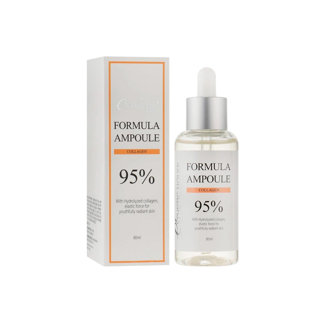 Esthetic House Сироватка для обличчя з колагеном Formula Ampoule Collagen, 80 мл