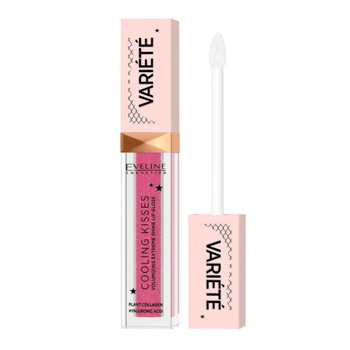 Блеск для губ с охлаждающим эффектом Variete Cooling Kisses Eveline Cosmetics 06 - Amazing Kiss, 6.8