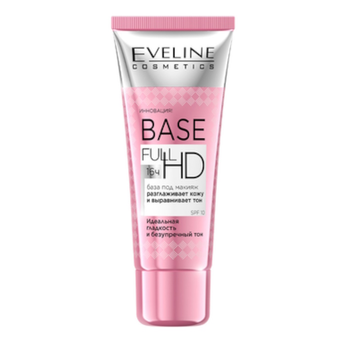 Вирівнююча та розгладжуюча база під макіяж Eveline Cosmetics Base Full HD, 30 мл
