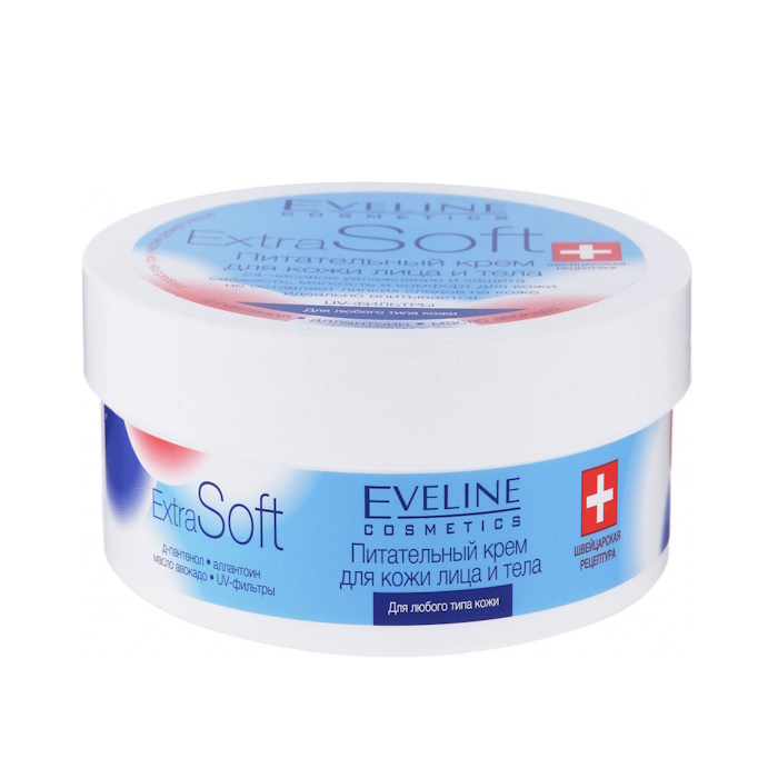 Крем для обличчя і тіла Extra Soft Allergique Eveline Cosmetics, 200 мл