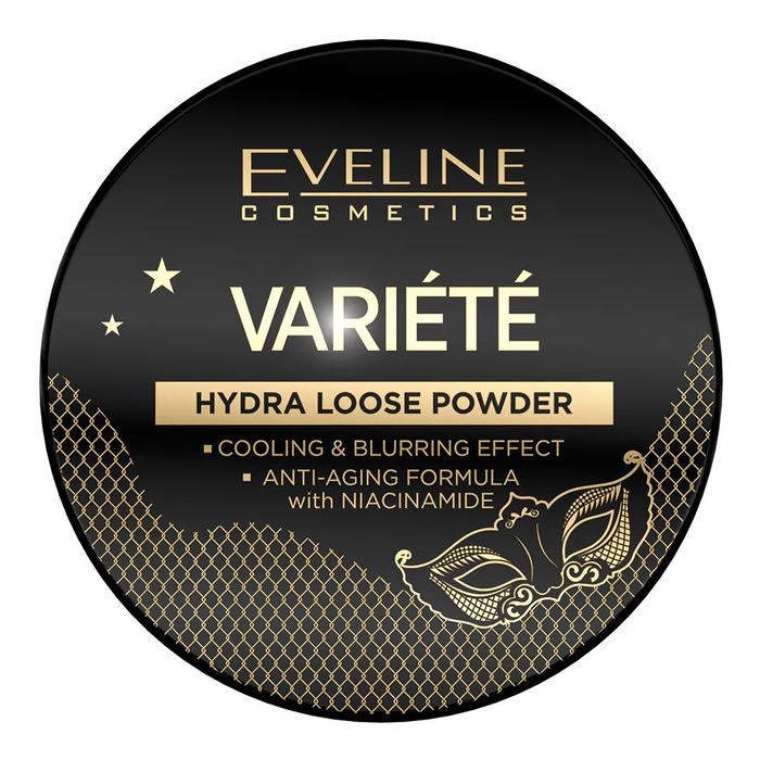 Розсипчаста охолоджувальна пудра Variete Hydra Loose Powder Eveline Cosmetics , 5г