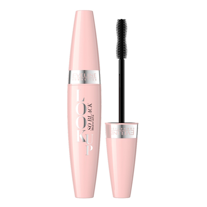 Тушь для ресниц Look Up So Black Mascara Eveline Cosmetics Black, 10 мл