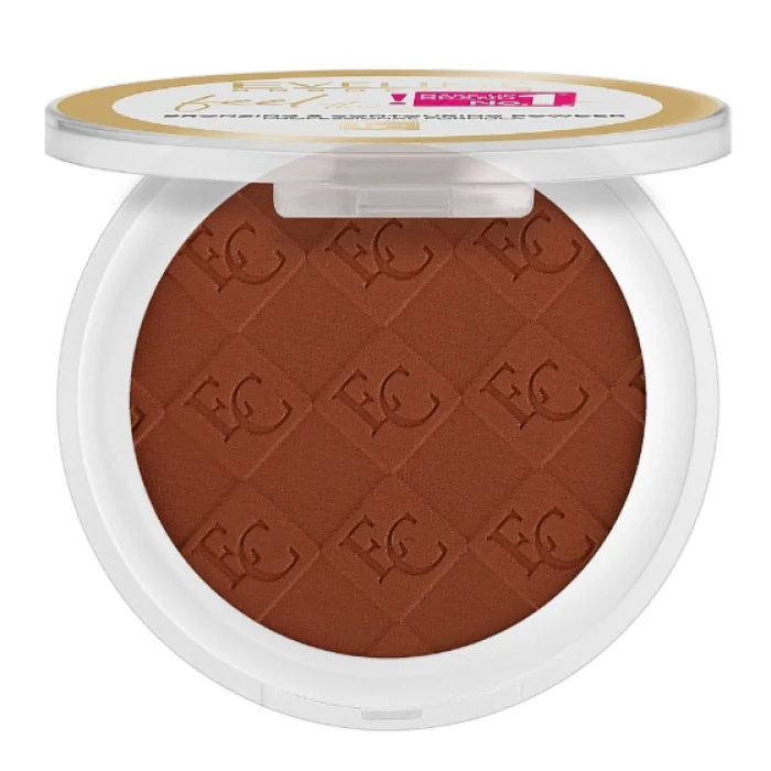 Бронзувальна пудра Feel The Bronze Eveline Cosmetics  02 - Chocolate Cake, 4 г
