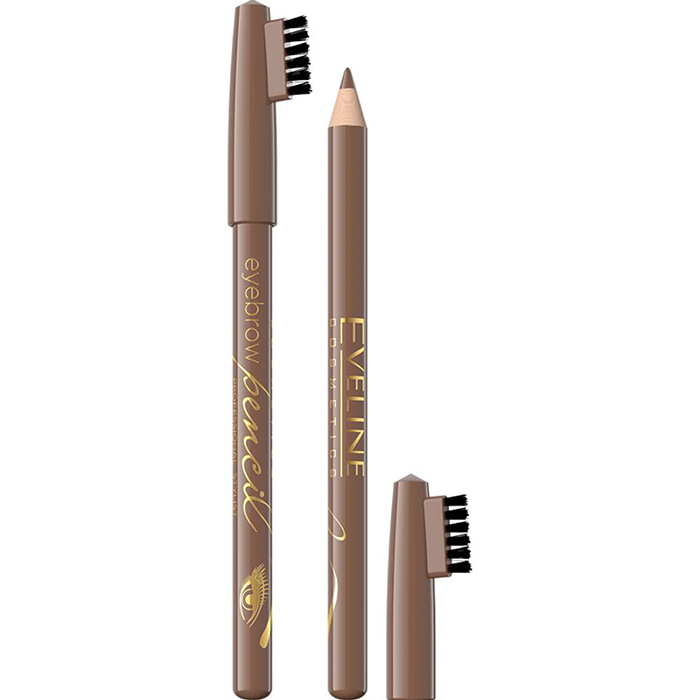 Контурний олівець для брів Eyebrow Pencil Eveline Cosmetics  Світло-коричневий, 1.2 г