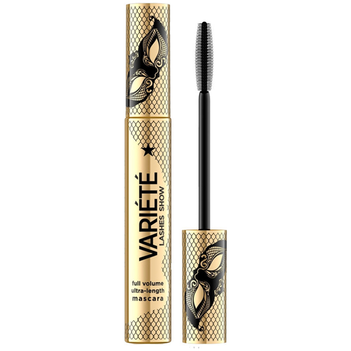 Туш  для вій Variete Lashes Show Full Volume Ultra-Length Mascara Eveline Cosmetics  Black, 10 мл