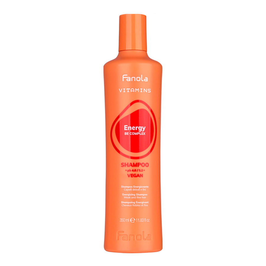 Fanola Vitamins Energizing Shampoo — енергетичний шампунь для волосся, 350 мл