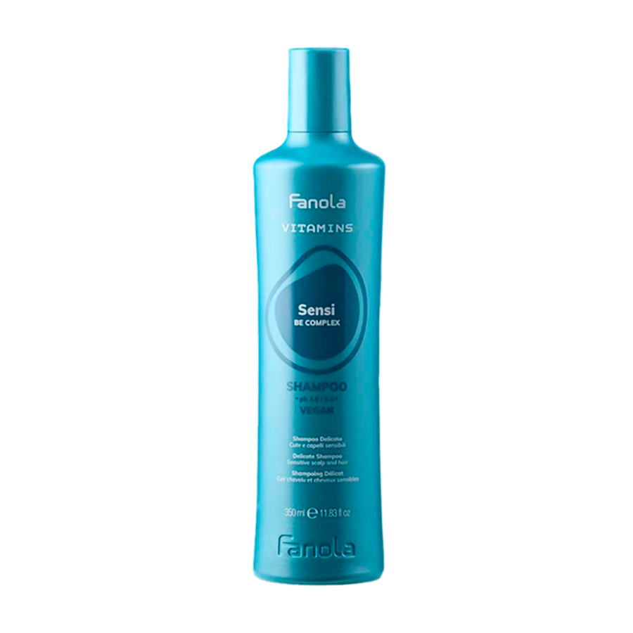 Fanola Vitamins Delicate Sensitive Shampoo — шампунь для чутливої шкіри голови, 350 мл