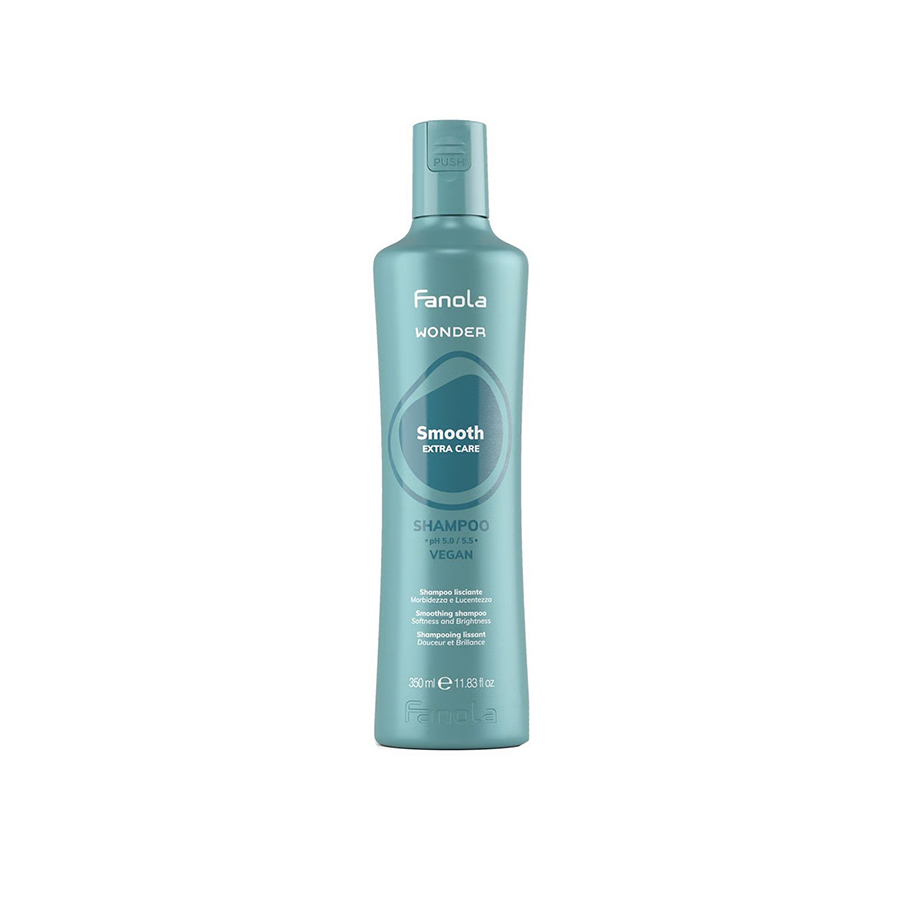 Fanola Wonder Smooth Extra Care Shampoo — шампунь для неслухняного волосся, 350 мл