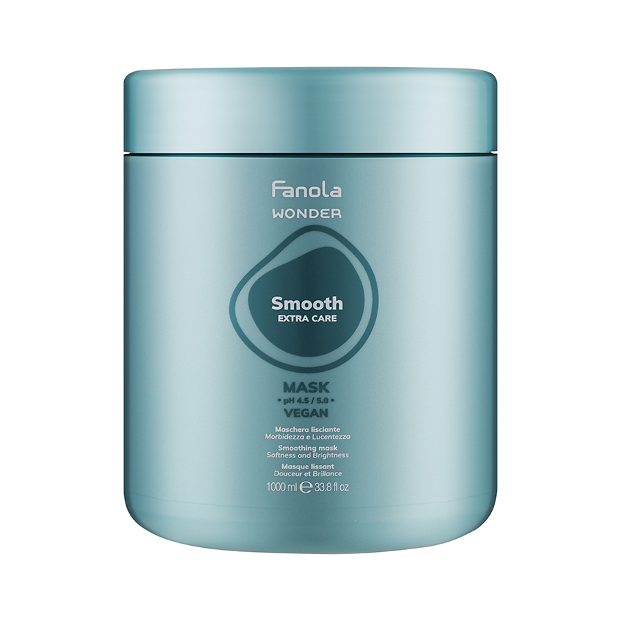 Fanola Wonder Smooth Extra Care Mask — маска для непослушных волос, 1000 мл