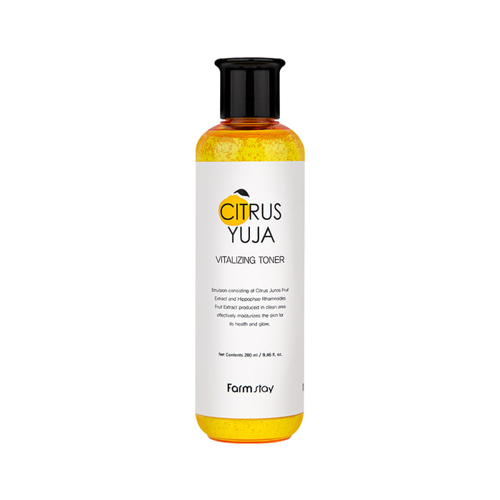 FarmStay Citrus Yuja Vitalizing Toner — тонер для обличчя з екстрактом юдзу, 280 мл
