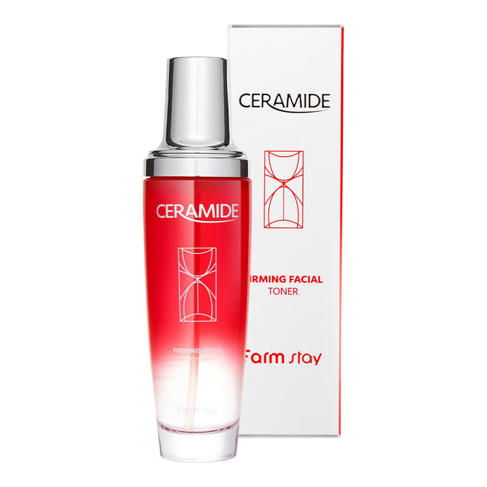 Зміцнювальний тонер для обличчя з керамідами Ceramide Firming Facial Toner FarmStay, 130  мл