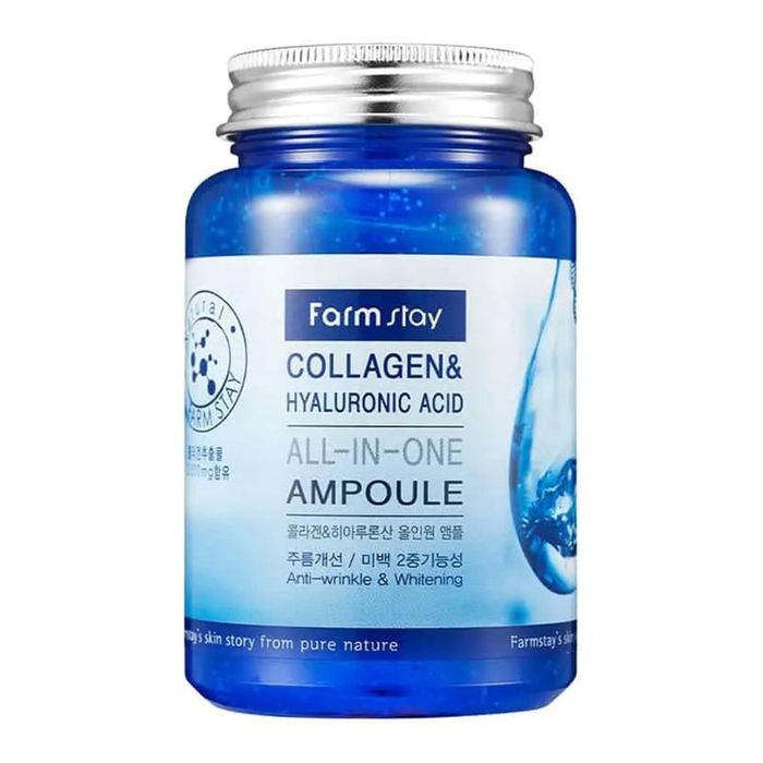 Ампульная сыворотка с коллагеном и гиалуроновой кислотой (без коробки) Collagen & Hyaluronic Acid Al