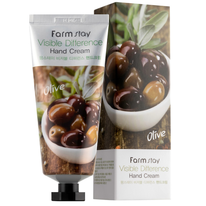 Крем для рук с экстрактом масла Visible Difference Olive FarmStay, 100 мл