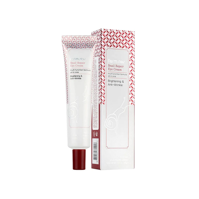 Крем для очей з муцином равлика Snail Repair Eye Cream FarmStay, 40 мл
