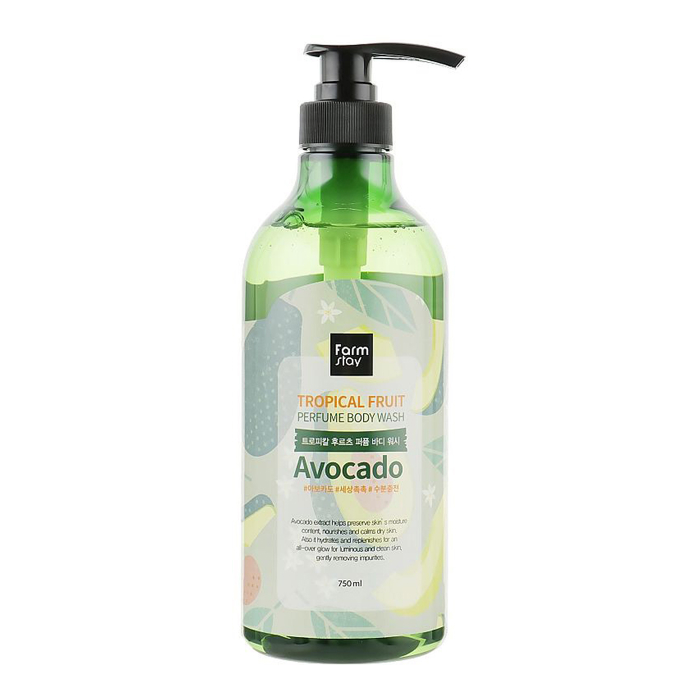 Гель для душа Tropical Fruit Perfume Body Wash FarmStay, 750 мл