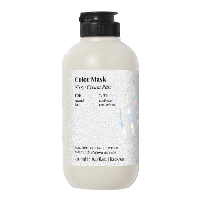 FarmaVita Back Bar No5 Color Mask Cream Plus — легка захисна маска для фарбованого волосся, 250 мл