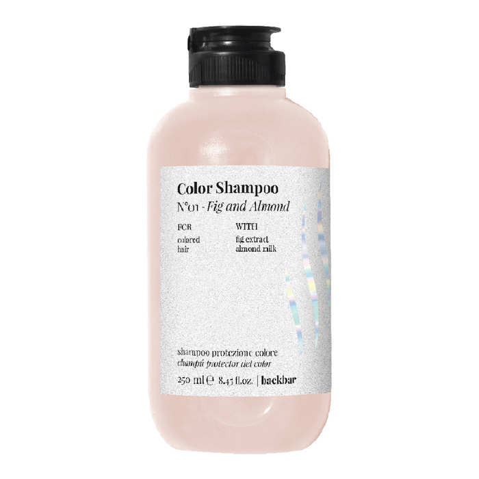 Шампунь для фарбованого волосся "Інжир і мигдаль" Back Bar No1 Color Shampoo Fig and Almond FarmaVita, 250 мл