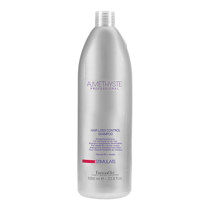 Шампунь для стимулювання росту волосся Amethyste Stimulate Hair Loss Control Shampoo FarmaVita, 1000 мл