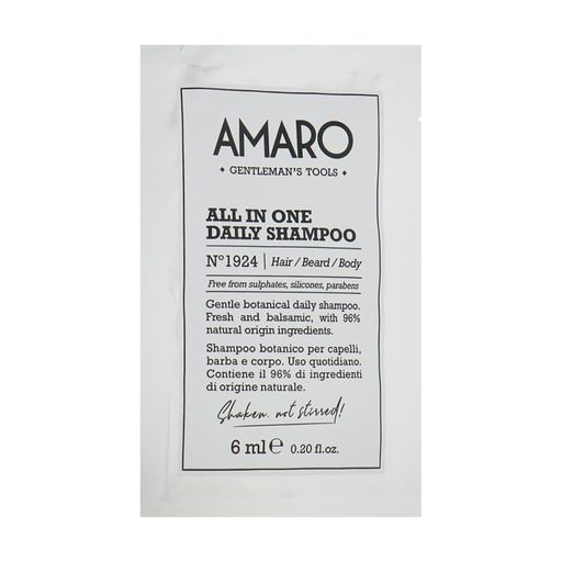 FarmaVita Шампунь для щоденного застосування Amaro All In One Daily Shampoo, 6 мл