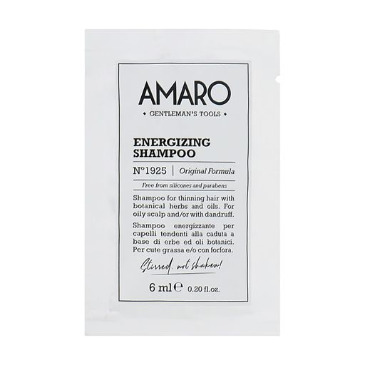 FarmaVita Енергетичний шампунь Amaro Energizing Shampoo, 6 мл