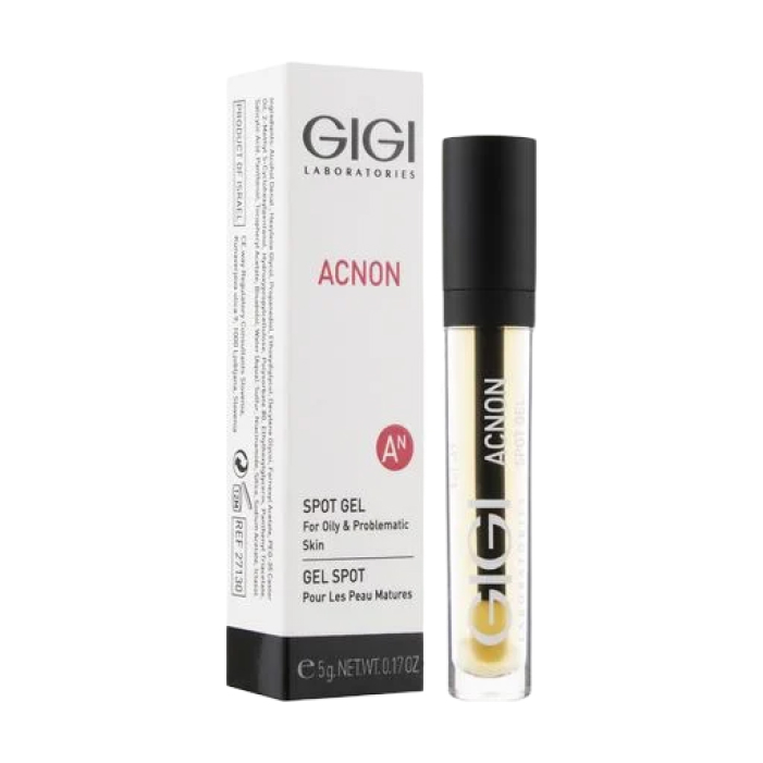 Антисептический зажигательный точечный гель Acnon Spot Gel Gigi, 5 мл