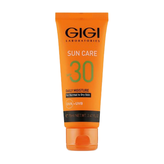 Солнцезащитный крем для сухой кожи Sun Care Daily Protector For Dry Skin SPF30 Gigi, 75 мл
