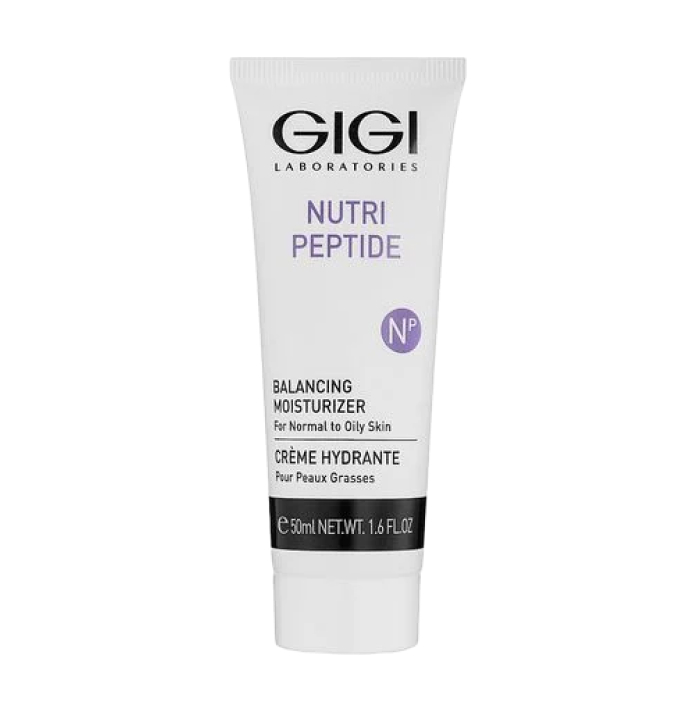 Пептидний крем для жирної і комбінованої шкіри Nutri-Peptide Balancing Moisturizer Oily Skin Gigi, 50 мл