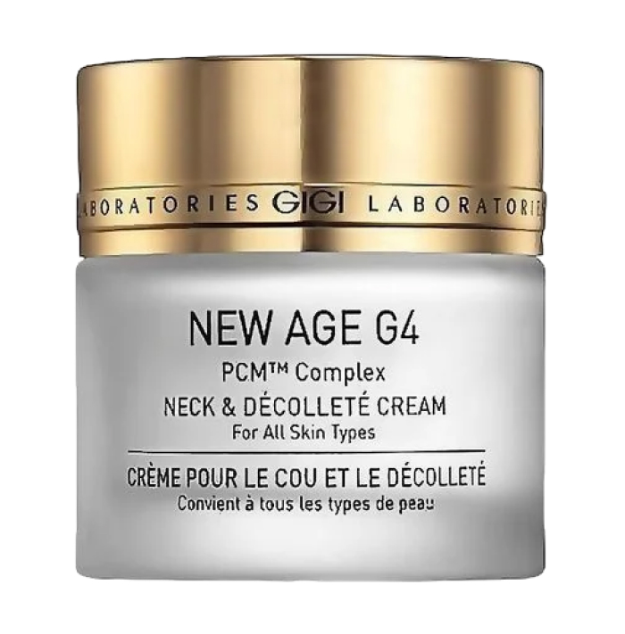 Крем укріплювальний для шиї та декольте New Age G4 Neck & Decollette Cream Gigi , 50 мл