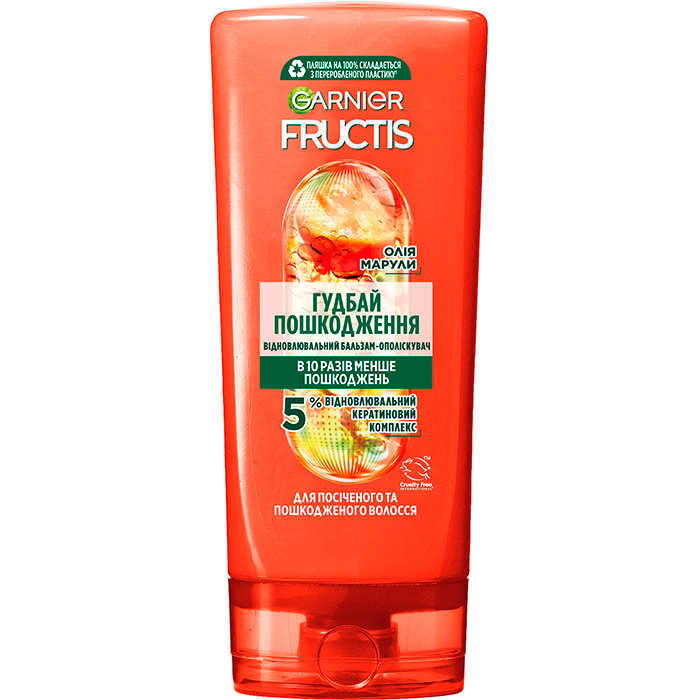 Garnier Fructis Goodbye Damage — бальзам-ополіскувач «Гудбай посічені кінчики», 200 мл