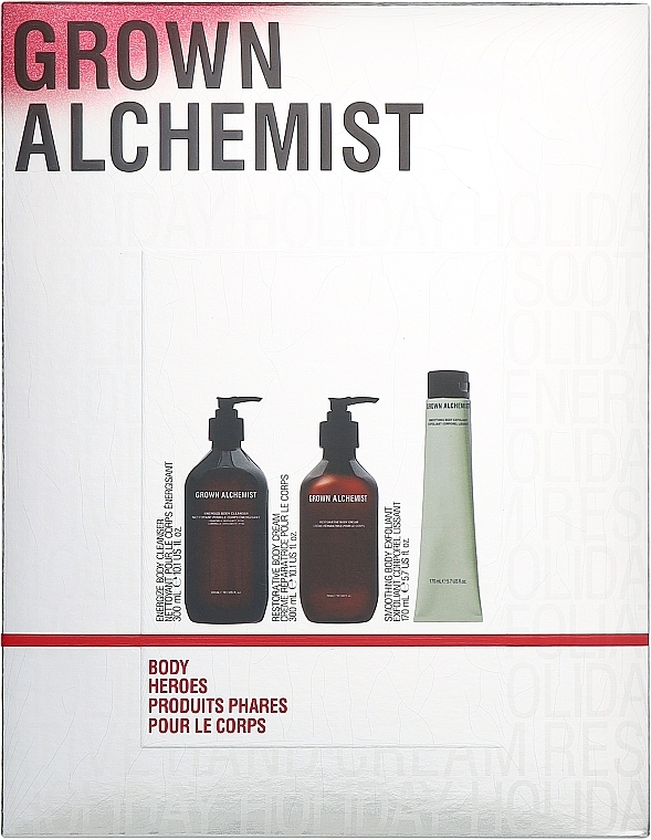 Grown Alchemist — набор для ухода за телом