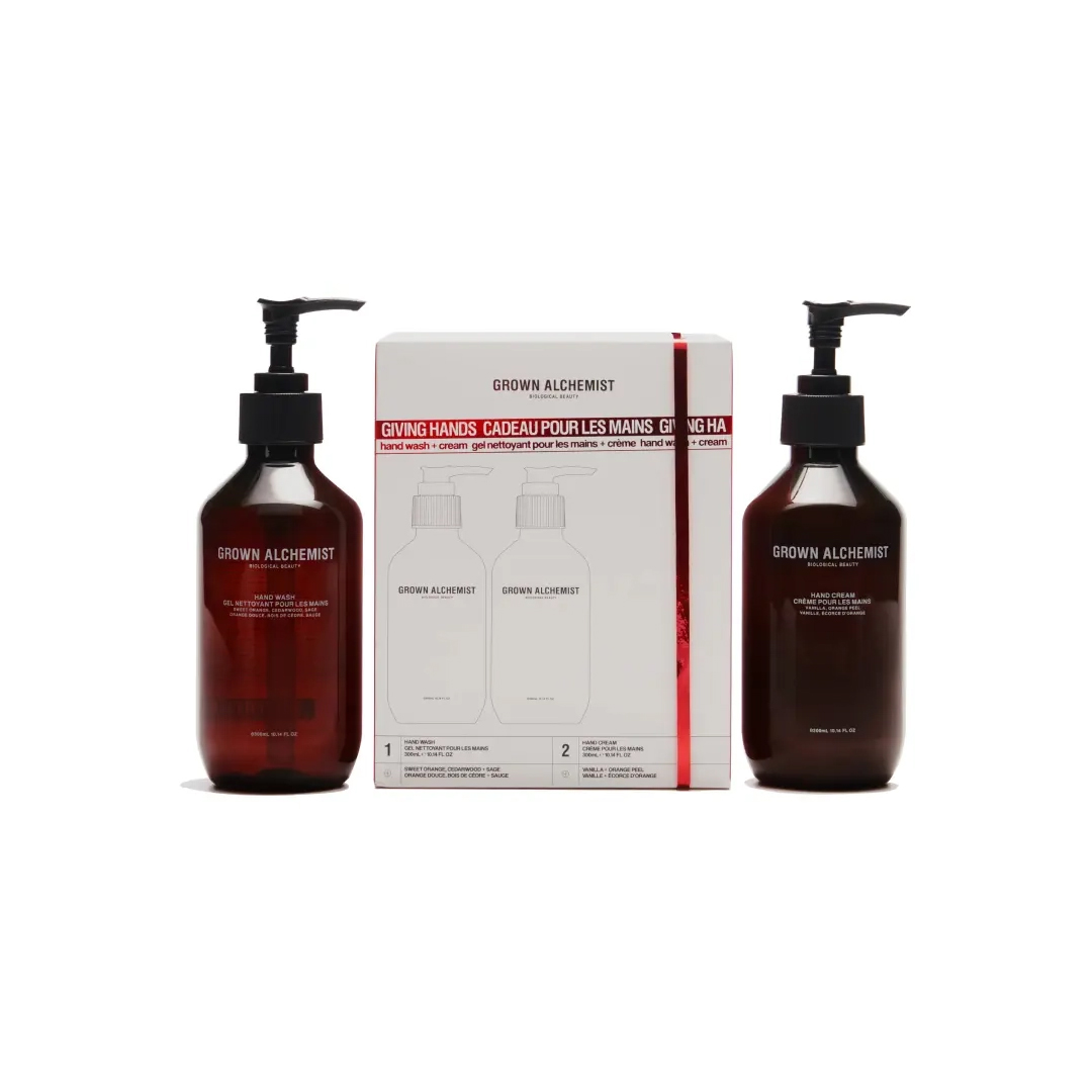 Grown Alchemist Giving Hands Wash & Cream Gift Set — набор для очищения и увлажнения рук