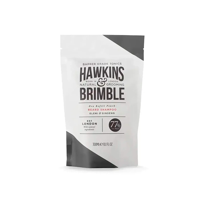 Hawkins & Brimble Beard Shampoo Eco-Refillable — шампунь для бороди, 300 мл