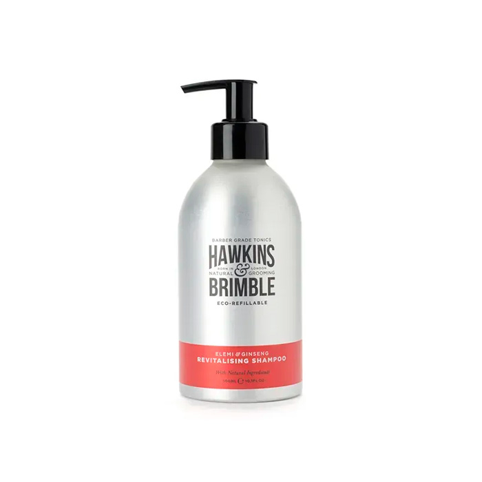 Hawkins & Brimble Revitalising Shampoo Eco-Refillable — восстанавливающий шампунь, 300 мл