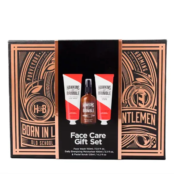 Hawkins & Brimble Face Gift Box — подарочный набор для ухода за лицом
