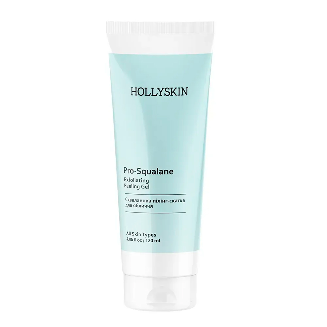 Hollyskin Pro-Squalane Exfoliating Peeling Gel — пілінг-скатка для обличчя, 120 мл