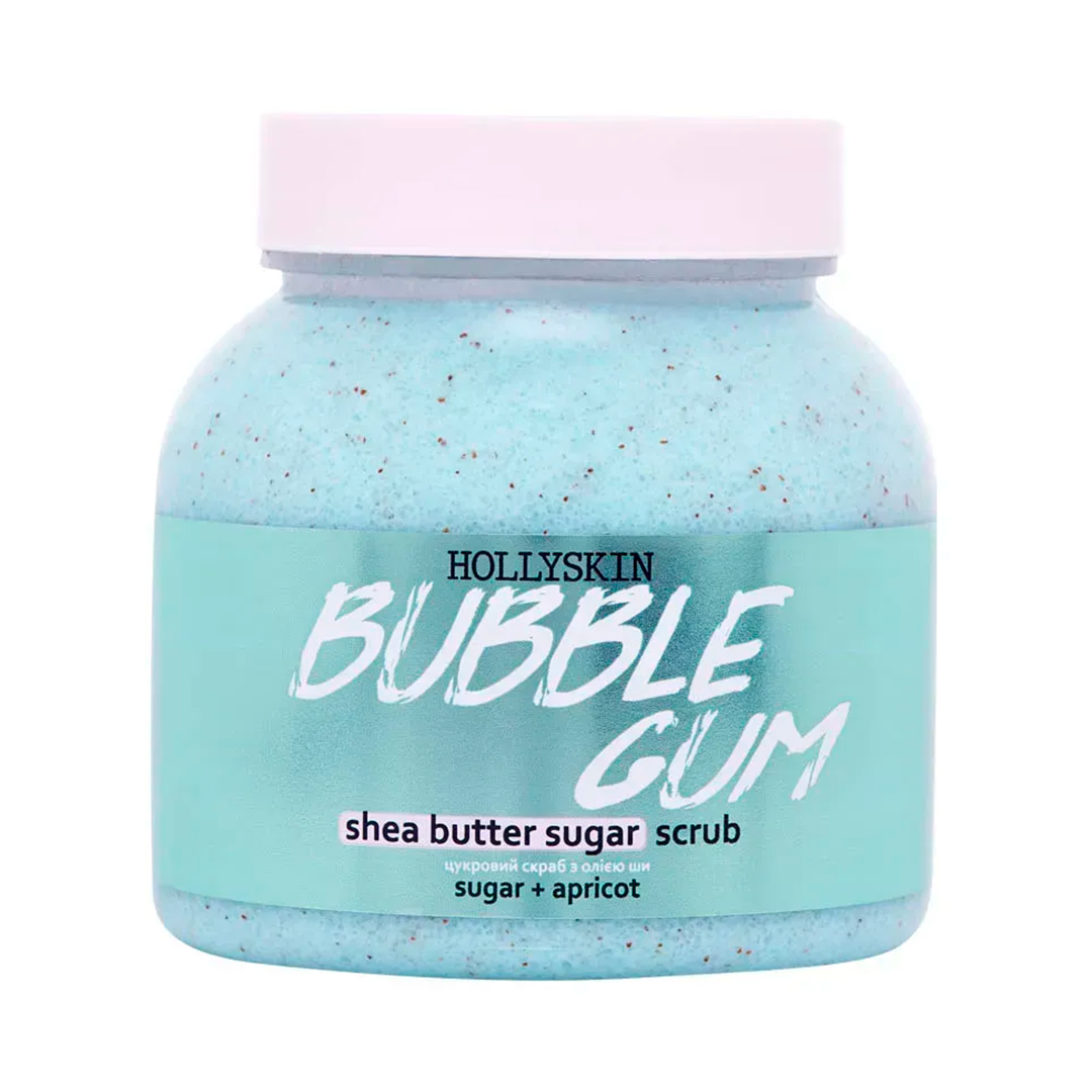 Hollyskin Bubble Gum — сахарный скраб для тела, 350 г