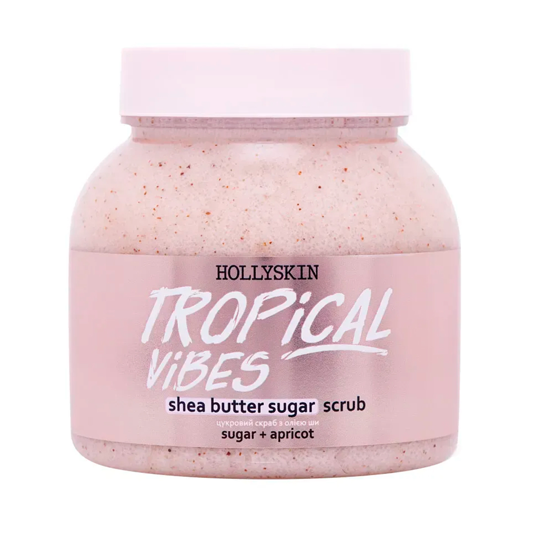Hollyskin Tropical Vibes — цукровий скраб для тіла Tropical Vibe, 350 г