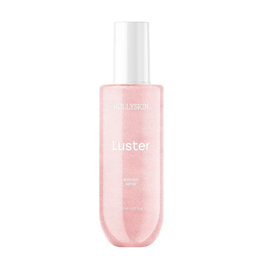 Hollyskin Luster Pink — шиммер-спрей для тела, 150 мл
