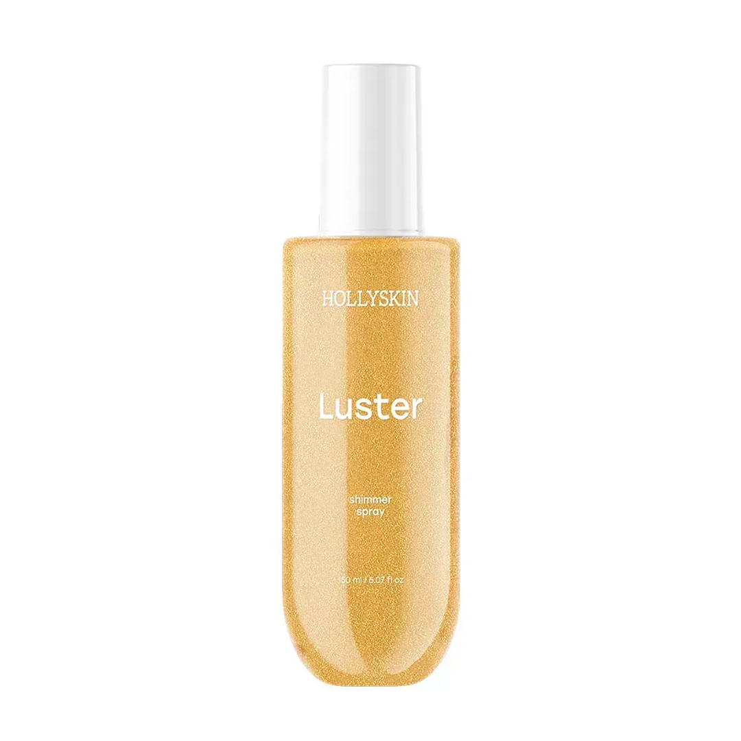 Hollyskin Luster Gold — шиммер-спрей для тела, 150 мл