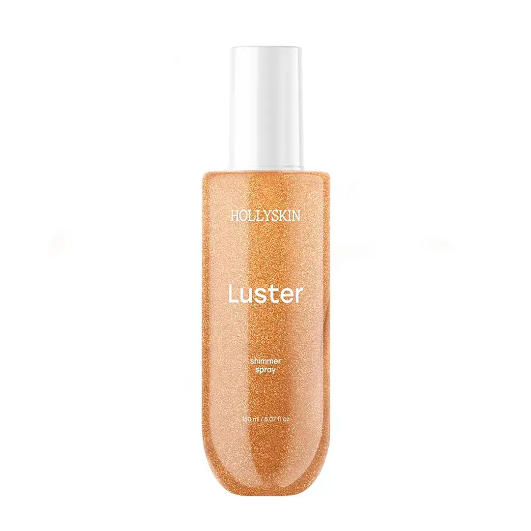 Hollyskin Luster Bronze — шиммер-спрей для тела, 150 мл