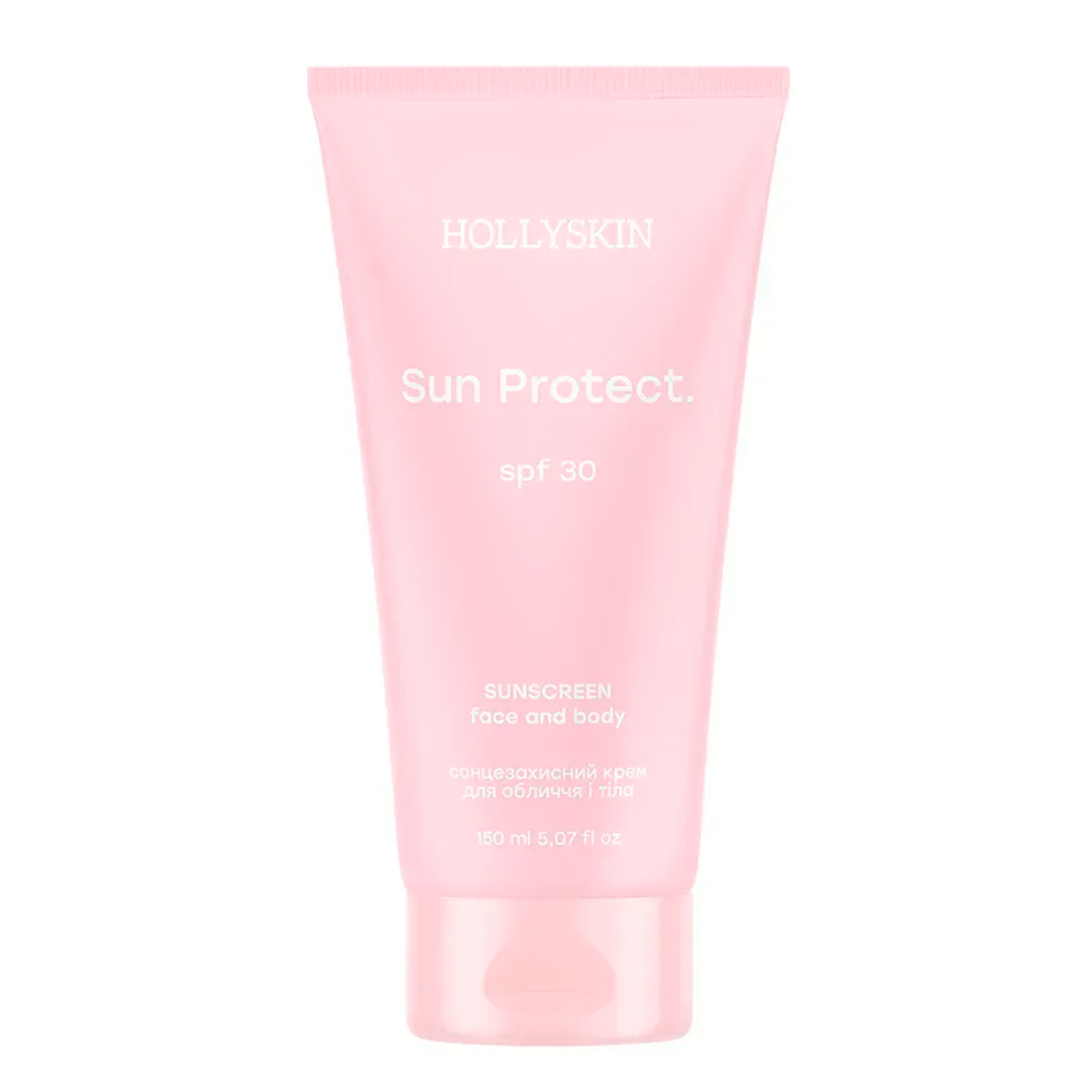 Hollyskin Sun Protect SPF 30 — крем для обличчя і тіла, 150 мл