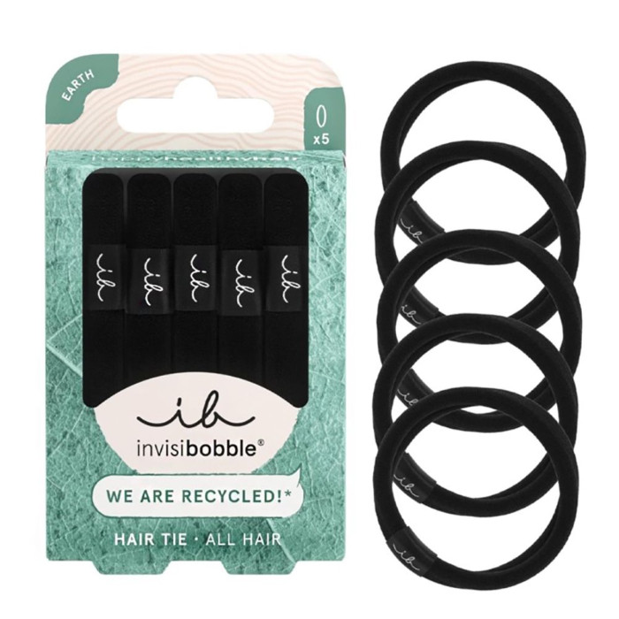 Invisibobble HAIR TIE Black — резинка-браслет для волос