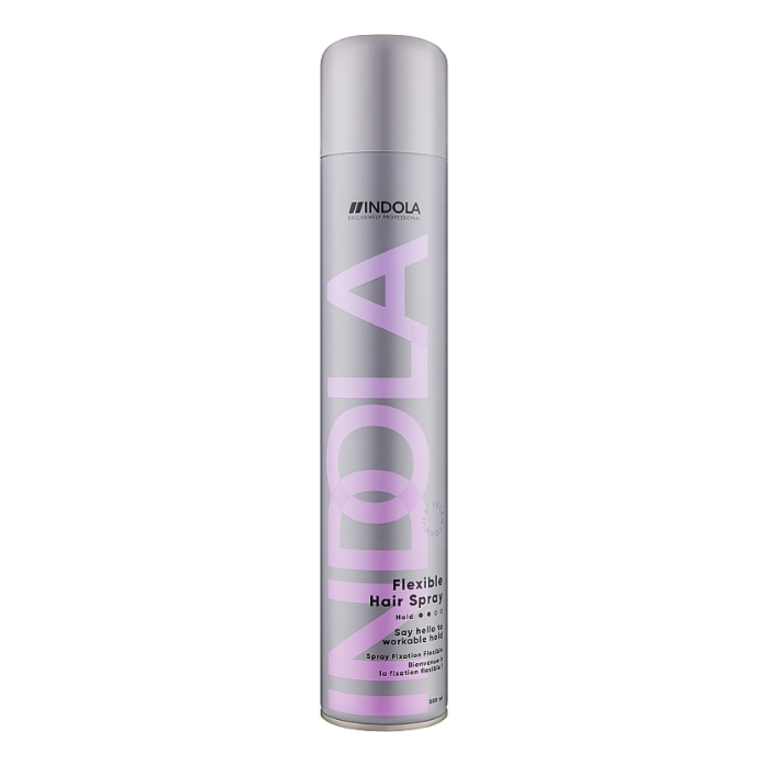 Flexible Hair Spray Лак для волосся еластичної фіксації Indola Innova, 500 мл