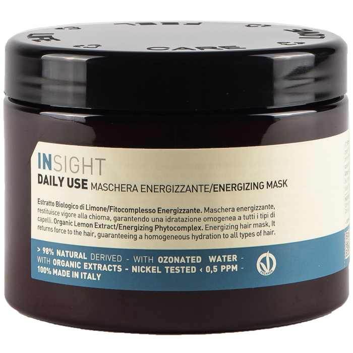 Маска энергетическая для ежедневного применения для волос Energizing Mask Insight, 500 мл