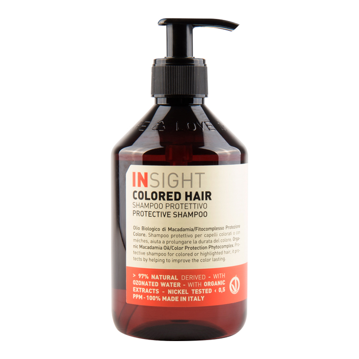 Шампунь для збереження кольору фарбованого волосся Colored Hair Protective Shampoo Insight, 400 мл