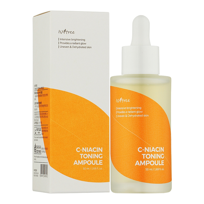 Тонізуюча сироватка в ампулі з вітаміном C-Niacin Toning Ampoule IsNtree, 50  мл