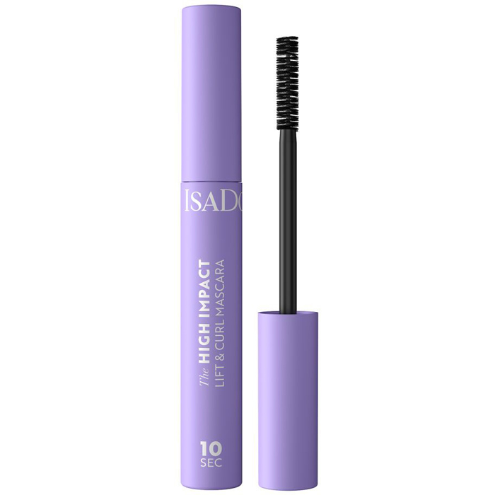 Туш для підняття та підкручування вій The 10 sec High Impact Lift & Curl Mascara IsaDora 01 Black, 9 мл