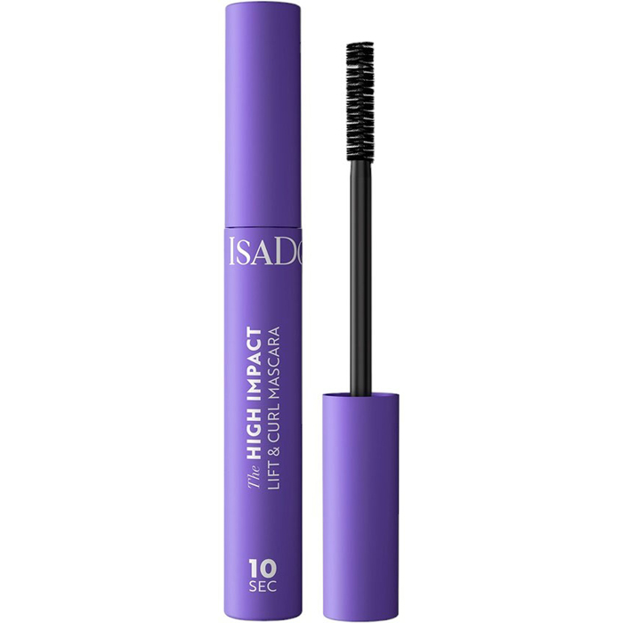 Туш для підняття та підкручування вій The 10 sec High Impact Lift & Curl Mascara IsaDora 2 Intense Black, 9 мл